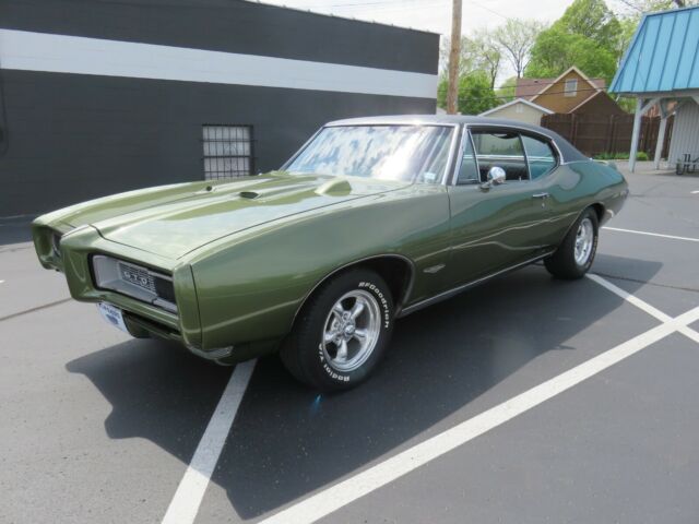 Verdoro Green 1968 Gto 400 400 3 36 Safe T Trac Hood Tach A C Wing His N Hers For Sale Pontiac Gto 1968 For Sale In Saint Louis Missouri United States
