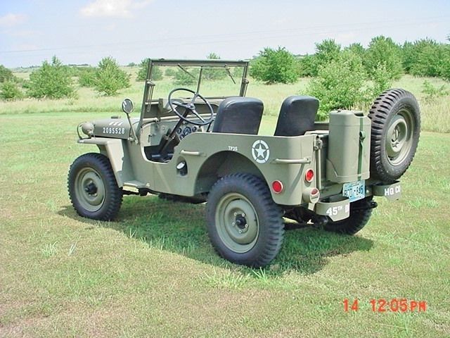 Willys Jeep Serial Number Location