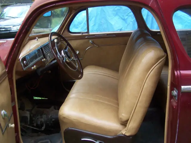 1948 plymouth special deluxe interior