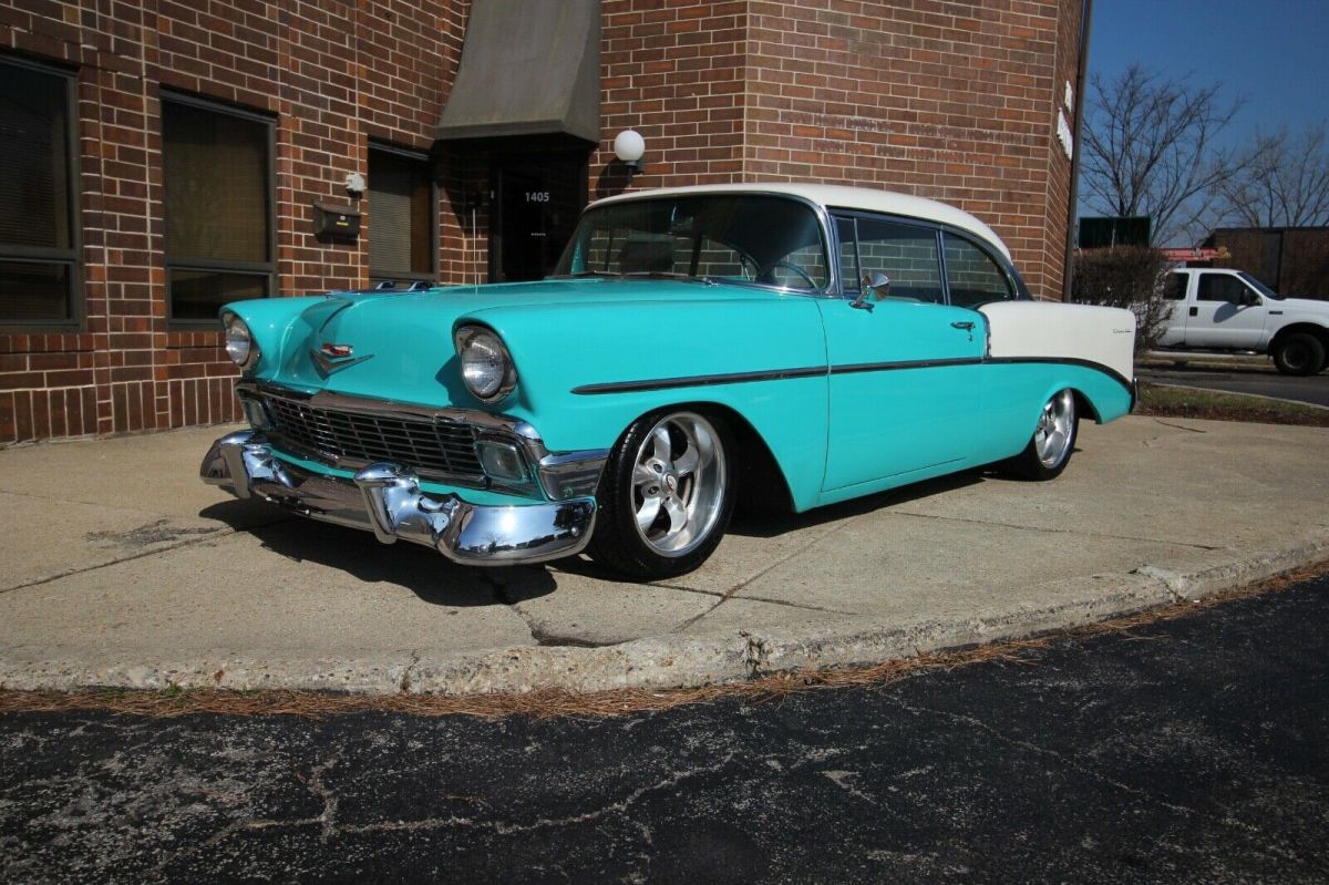 1956 Chevrolet Bel Air 150 210 Resto Mod 350 Automatic Upgraded Hard