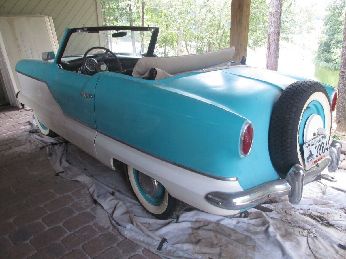1957 NASH METROPOLITN CONVERTABLE 15,600 MILES for sale Nash