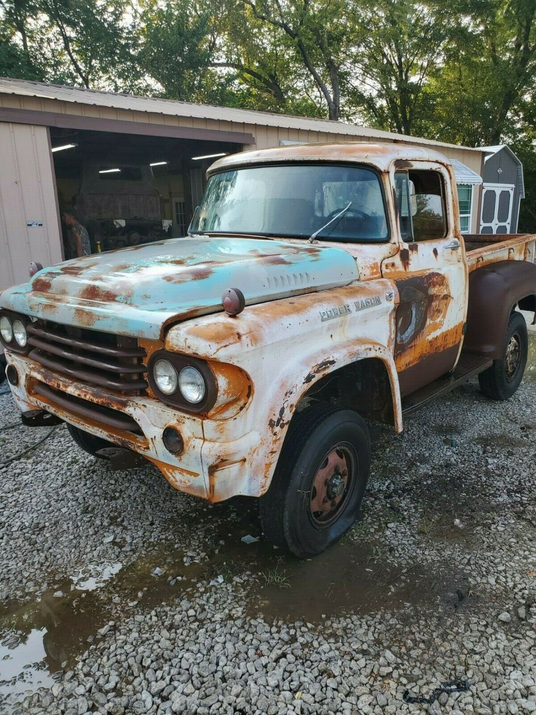 1958 Dodge Power Wagon W100 4x4 Dually Shortbed For Sale Dodge