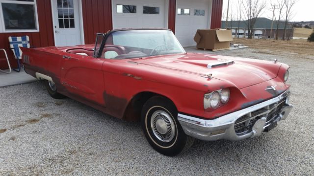1960 thunderbird convertible for sale washington state