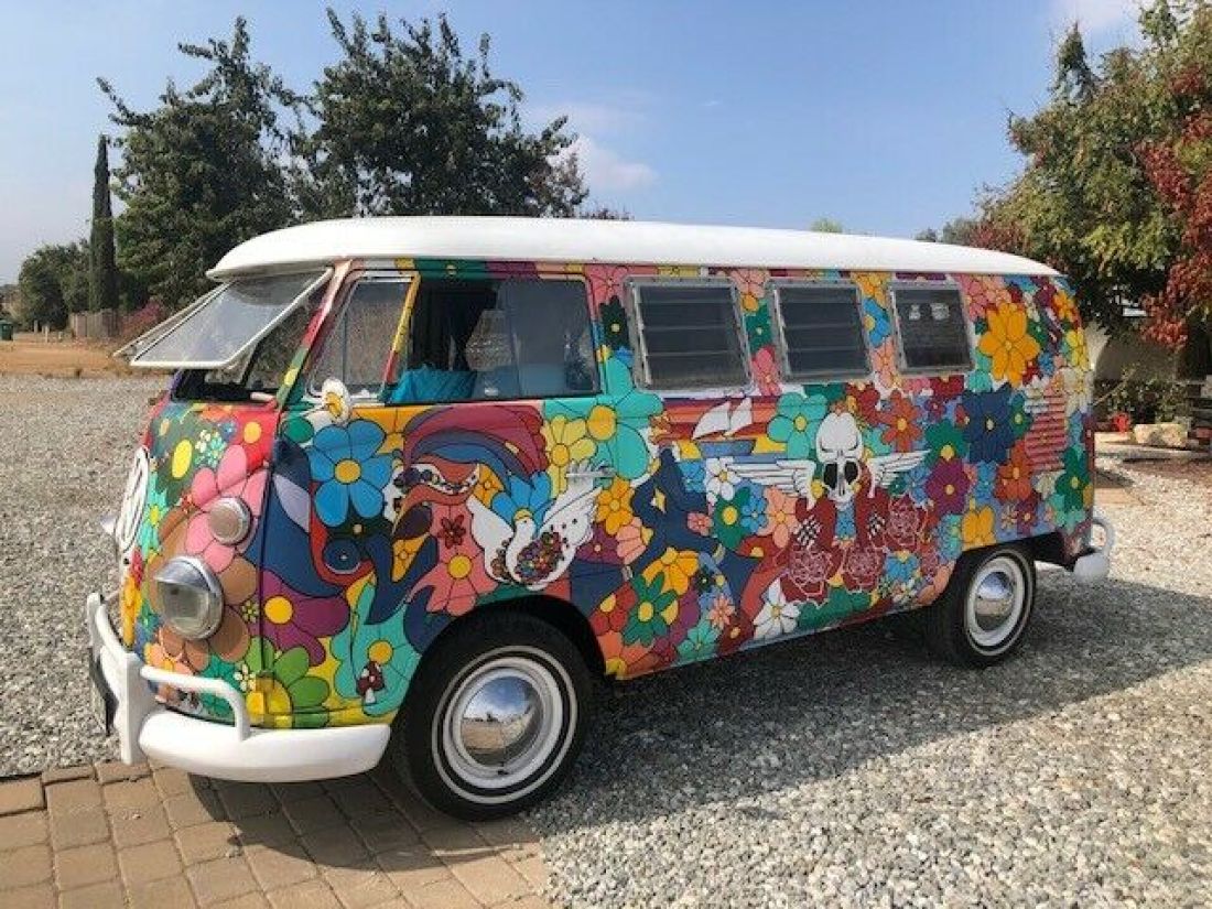 1963 VW Real German Camper Grateful Dead Hippie Bus Hand 