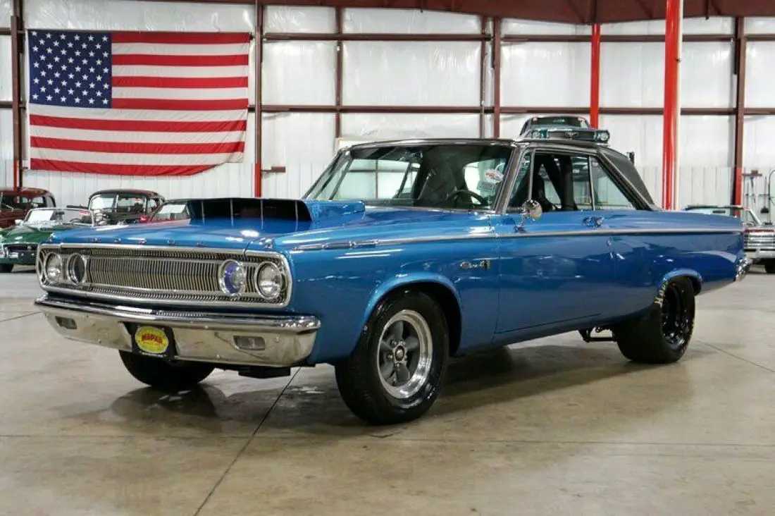 1965 Dodge 167 Miles Blue Coupe 427 HEMI 727 Automatic for sale