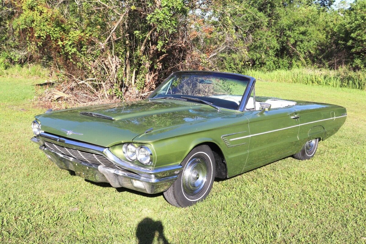 1965 ford thunderbird green