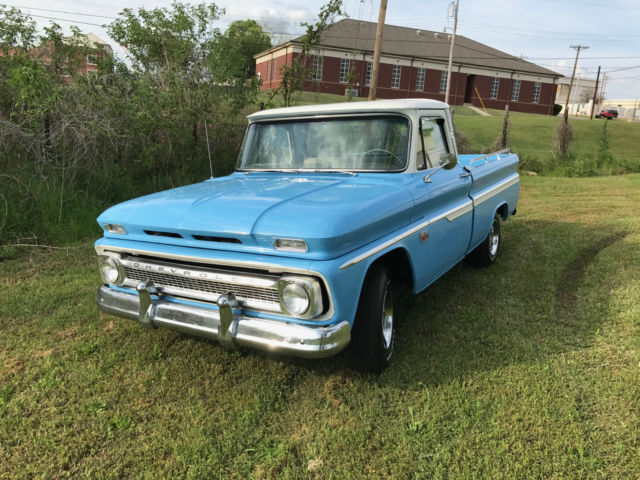1966 Chevy C10 Custom Pickup Short Wheel Base Matching Numbers 283 3 Speed w/OD for sale ...