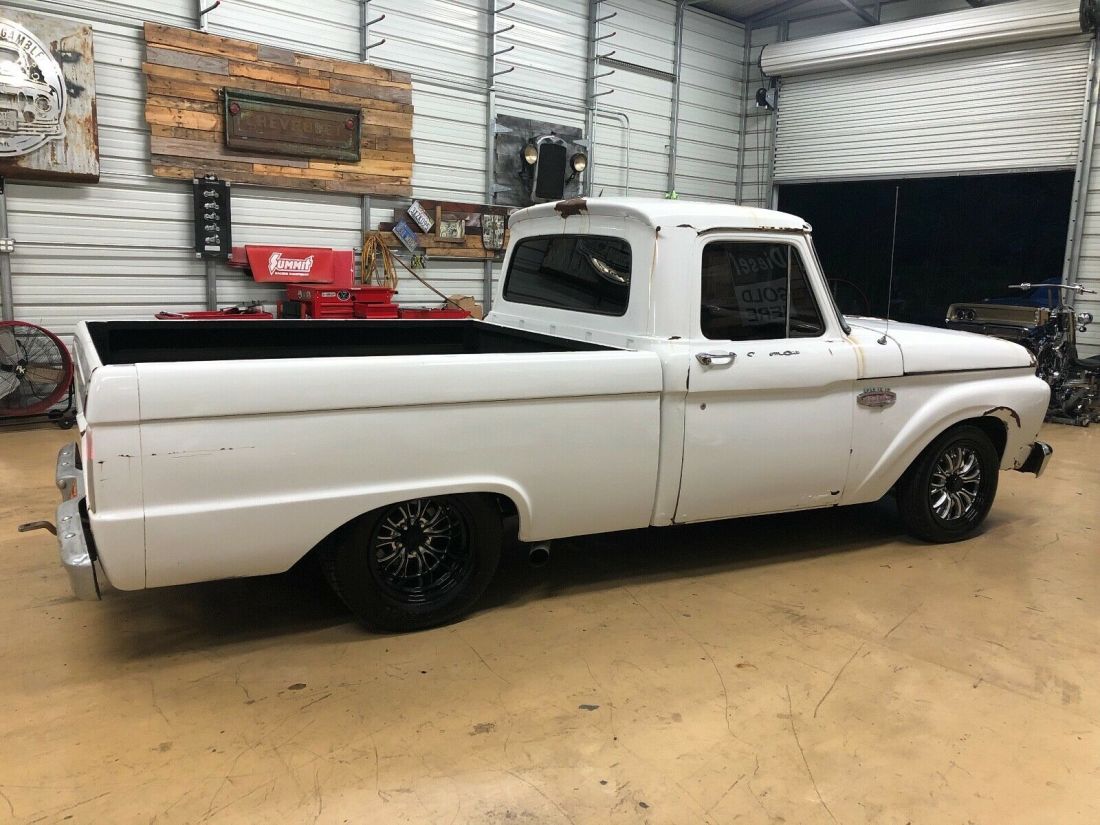 1966 Ford F100 Frame Off 2011 Crown Vic Swap With Ls Motor And Trans