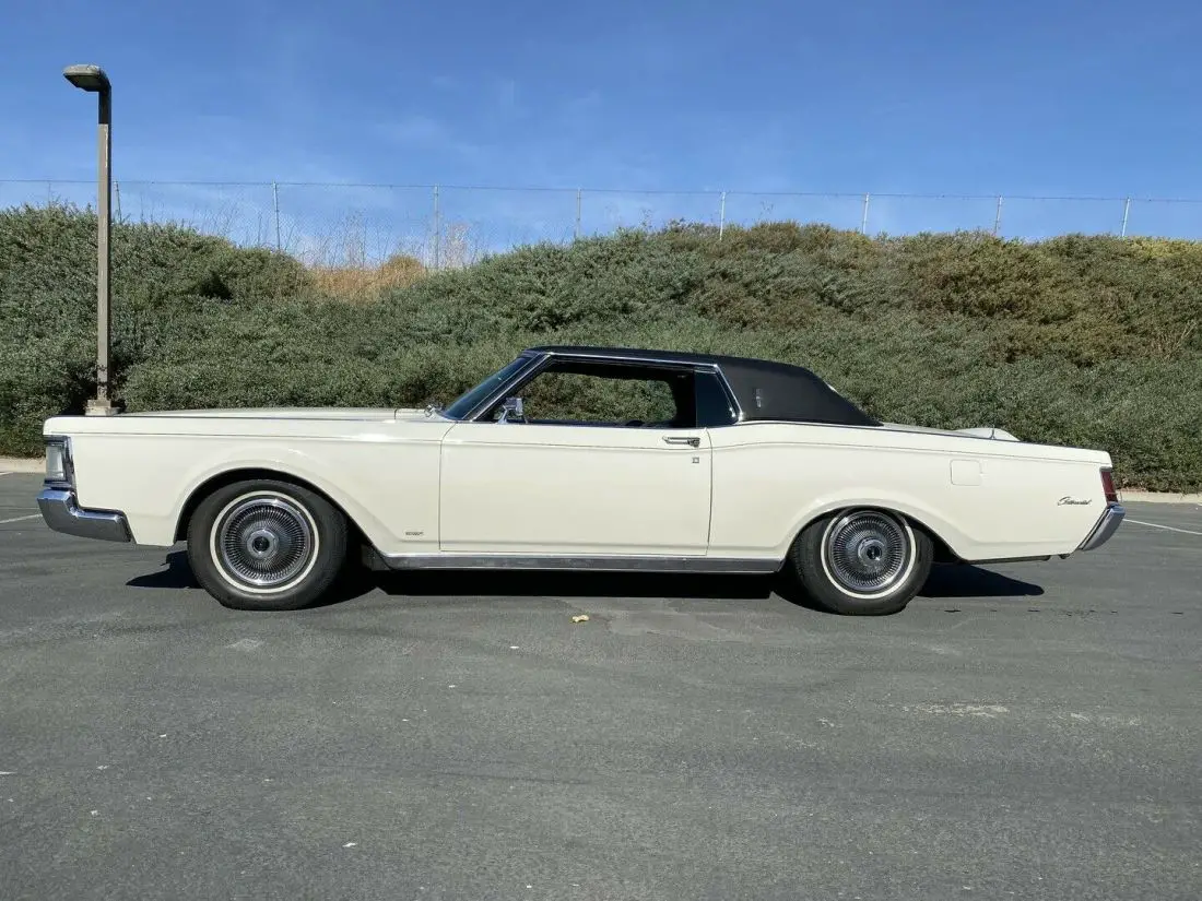 1969 Lincoln Continental 78913 Miles White Hardtop Coupe Automatic for