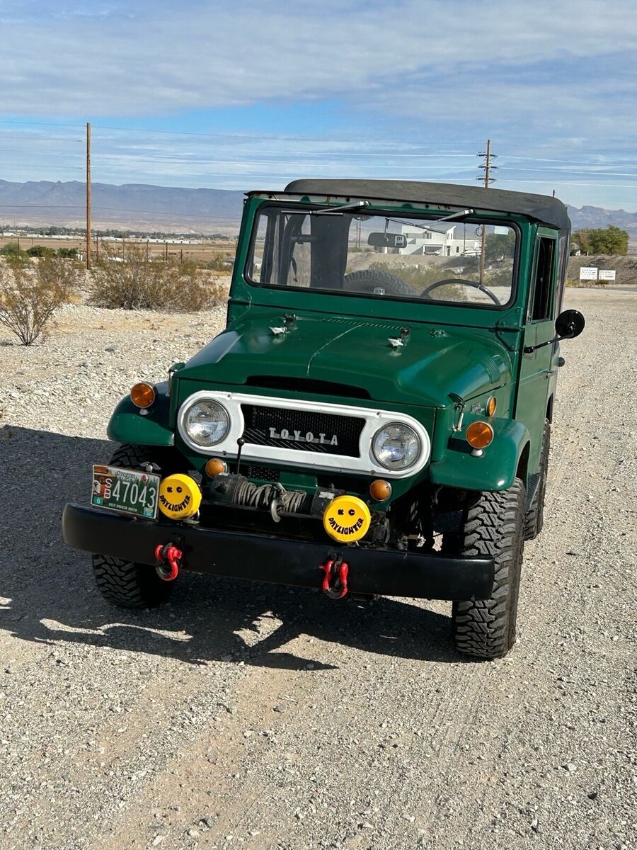 Toyota Land Cruiser Convertible Green For Sale