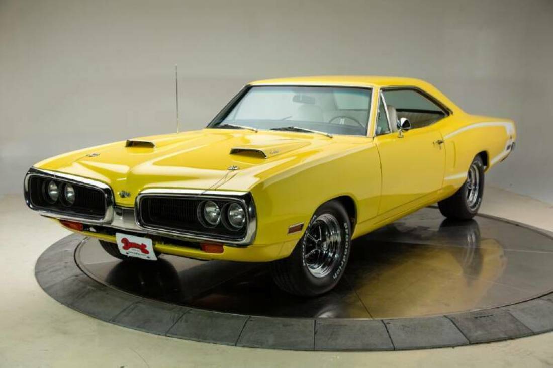 1970 Dodge Super Bee V8 4406 Pack Manual 4 Speed Coupe Yellow For Sale