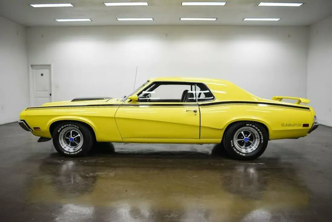 1970 Mercury Cougar Eliminator 40050 Miles Yellow Coupe 351 Cleveland ...