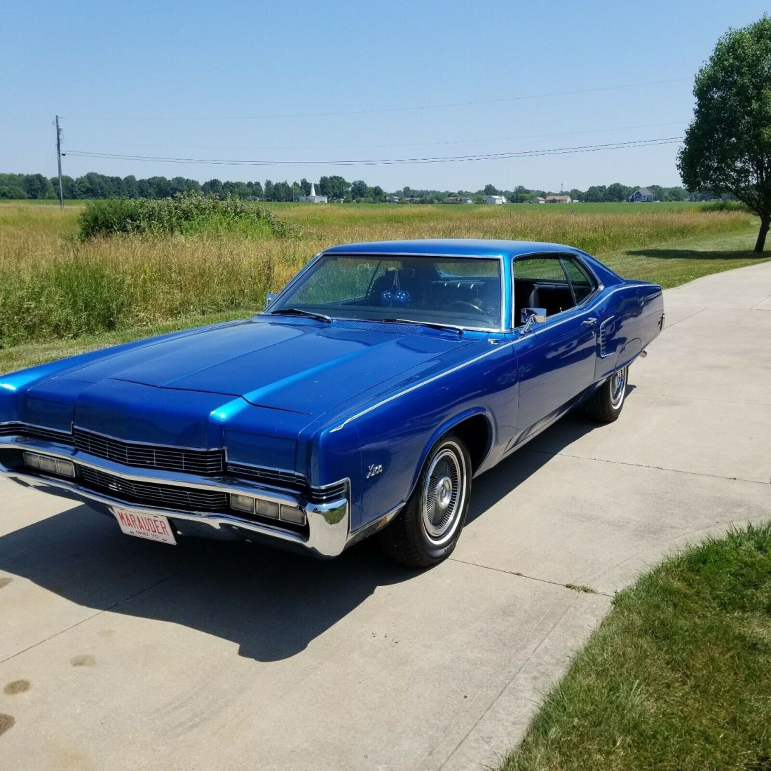 1970 Mercury Marauder X100 Blue RWD Automatic X100 for sale - Mercury