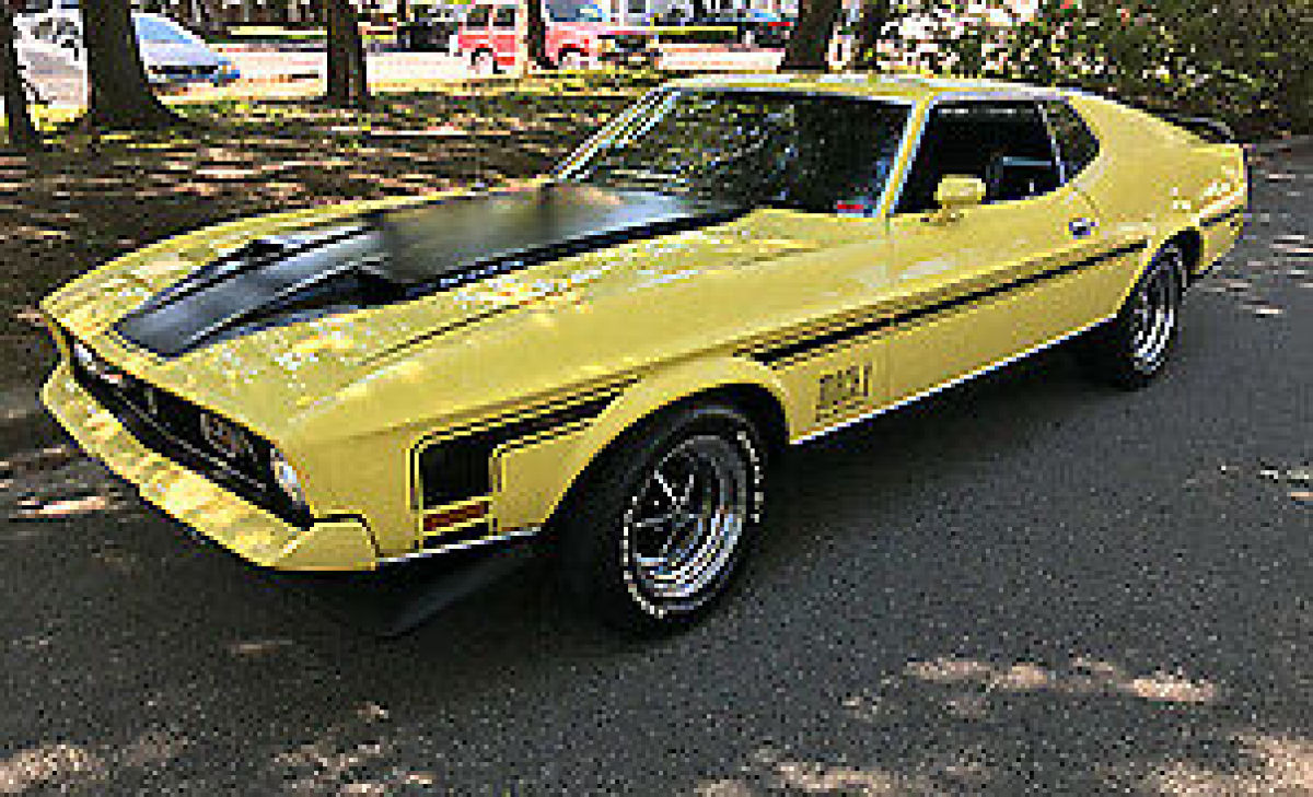 1971 Ford Mustang Mach 1 Fresh Restoration 351 Cleveland Automatic