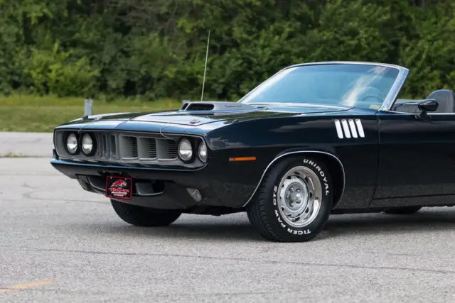 1971 Plymouth Cuda Convertible 440 6 Pack Power Steering Power Brakes