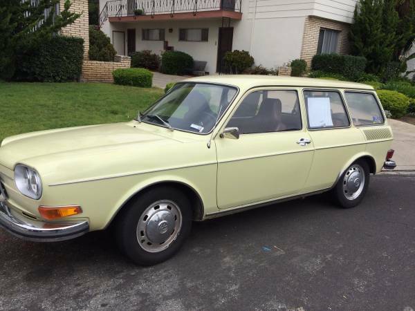 1971 Vw 411 Squareback Type 4 59000 Miles For Sale Volkswagen Squareback 411 1971 For 