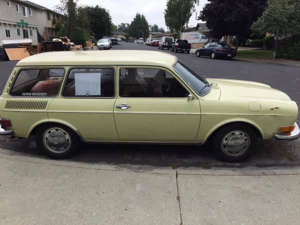 1971 Vw 411 Squareback Type 4 59000 Miles For Sale Volkswagen Squareback 411 1971 For 