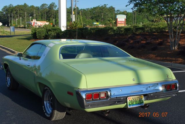 1973 Plymouth Road Runner 340 4 Speed JF1 Mist Green Rare #&#39;s Match Rotisserie for sale ...