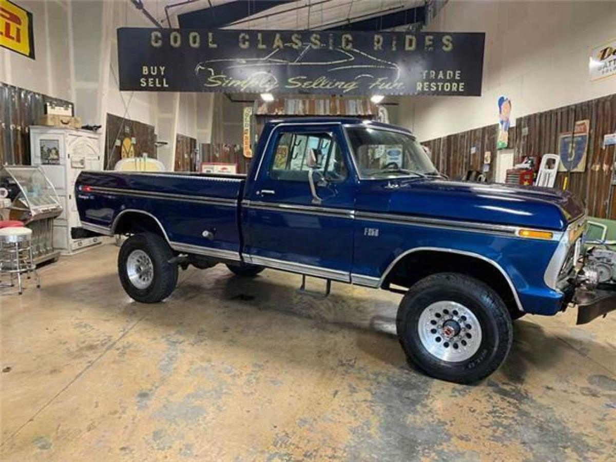 1974 Ford F-250, Blue With 70,295 Miles Available Now! For Sale - Ford 