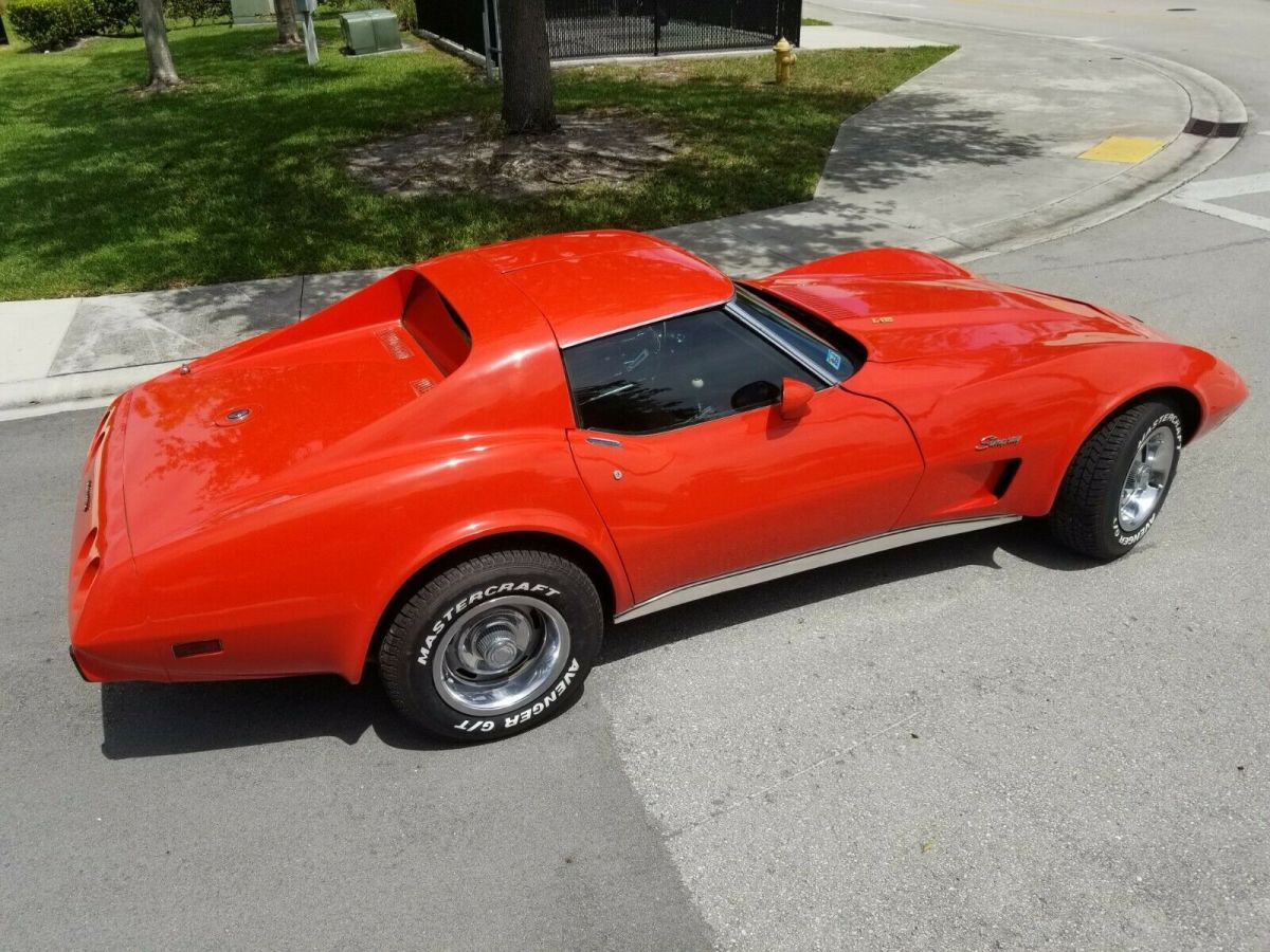 1975 Chevrolet Corvette L82 4 Speed Flame Orange For Sale Chevrolet