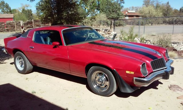 1976 Chevy Camaro Lt Red W Rally Stripes Used In 15 Nm Movie By Justin Hunt For Sale Chevrolet Camaro Rs 1976 For Sale In Belen New Mexico United States