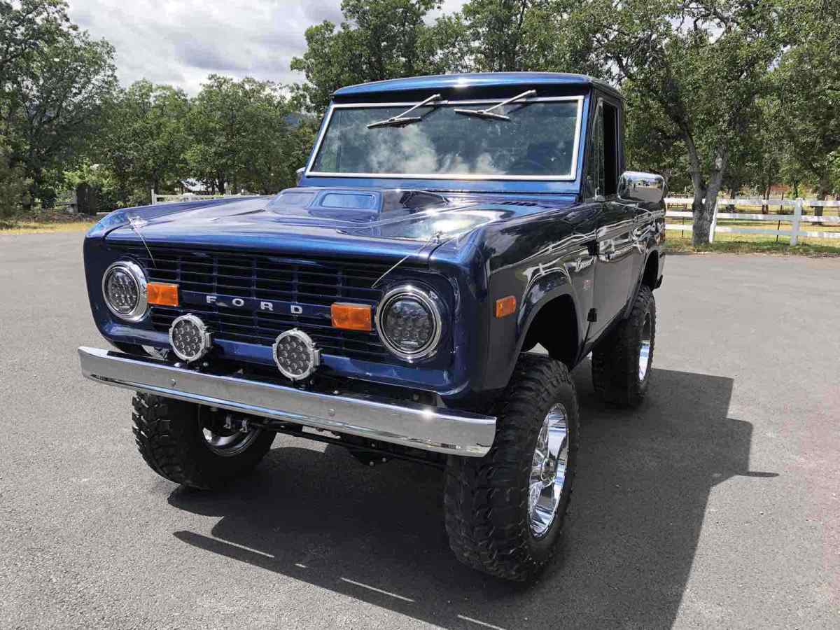 1976 Ford Bronco Blue 4wd Manual For Sale Ford Bronco 1976 For Sale