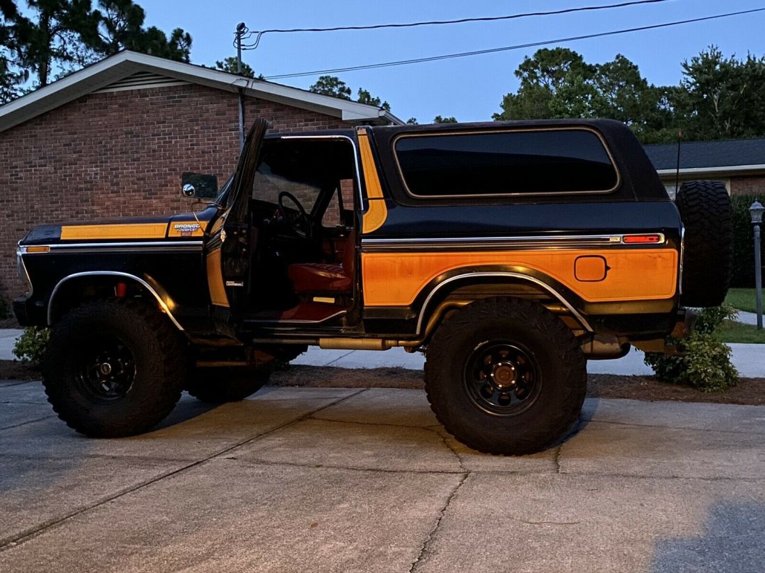 1979 Ford Bronco Black 4wd Automatic For Sale Ford Bronco 1979 For