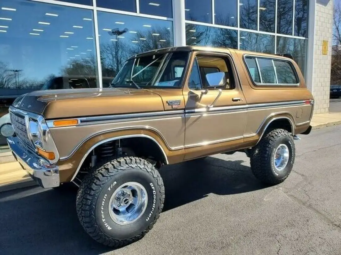 1979 Ford Bronco Xlt 47954 Miles Brown Automatic For Sale Ford Bronco