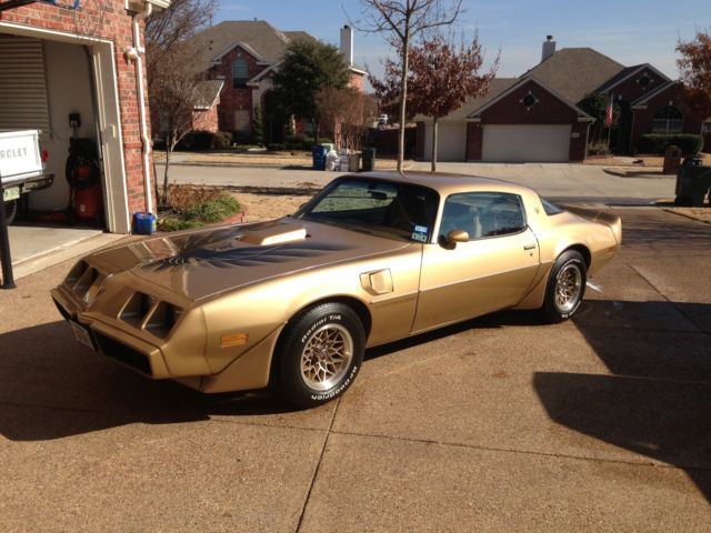 1979 Trans Am Solar Gold Original Survivor For Sale Pontiac Firebird 1979 For Sale In Denton