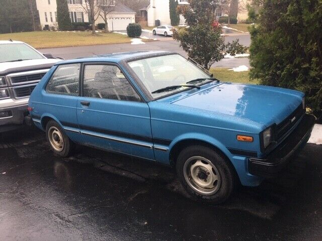 1981 toyota starlet curb weight