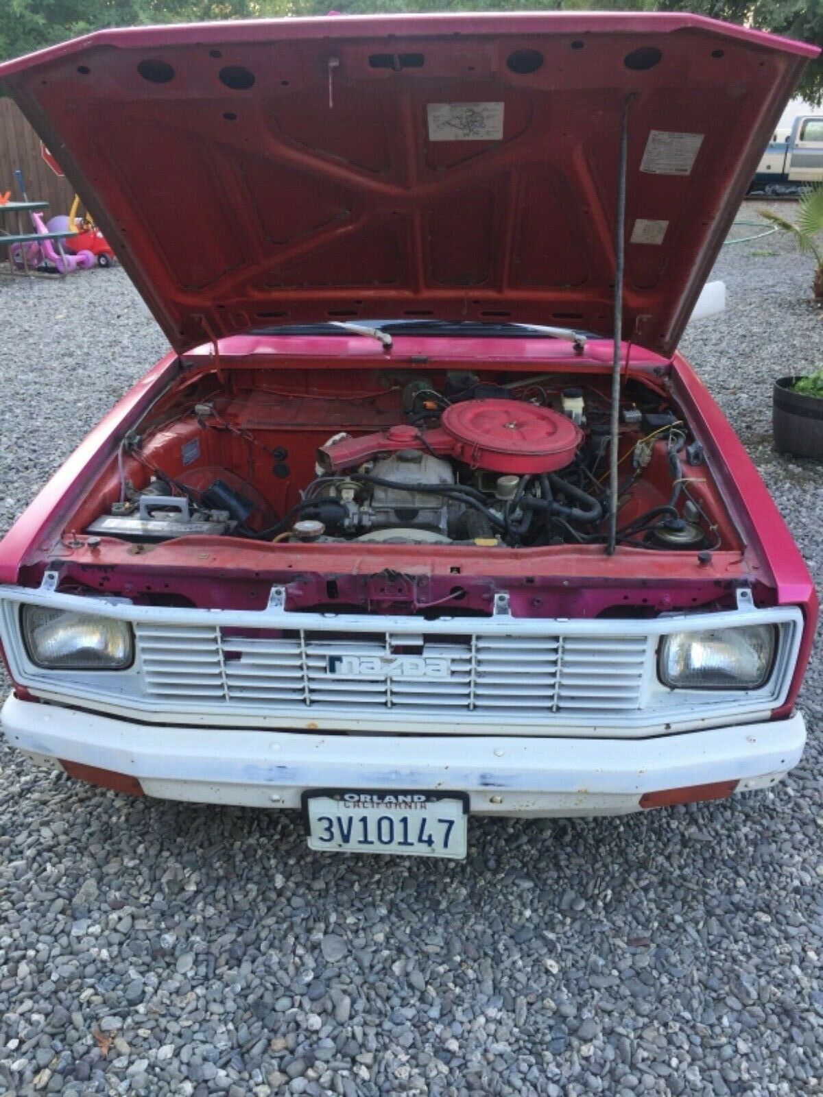 1984 Mazda b2000 custom truck short bed low miles (73,603) for sale