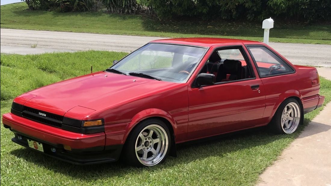 1985 Toyota Corolla Coupe Red RWD Manual SPORT GT S for sale Toyota