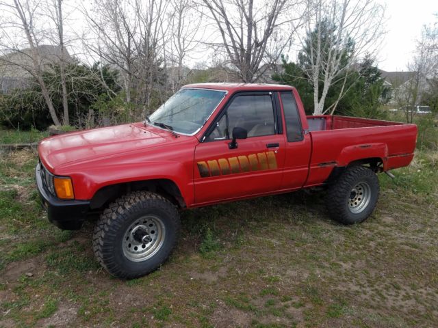 1985 Toyota Pickup Truck Hylux Solid Axle Sr5 Efi Manual 4x4 Extra