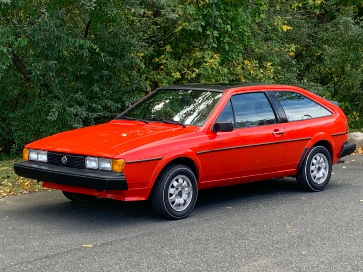 1985 Volkswagen Scirocco 1.8L Engine 5 Speed Manual Fresh Paint 98K