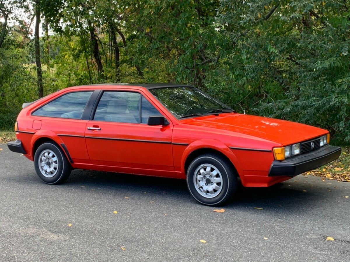 1985 Volkswagen Scirocco 1.8L Engine 5 Speed Manual Fresh Paint 98K