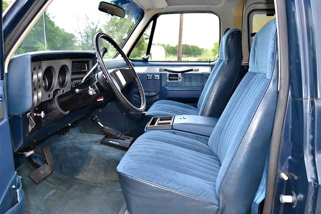 86 chevy pickup interior