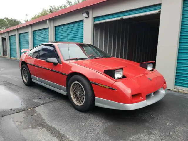 Pontiac fiero gas mileage