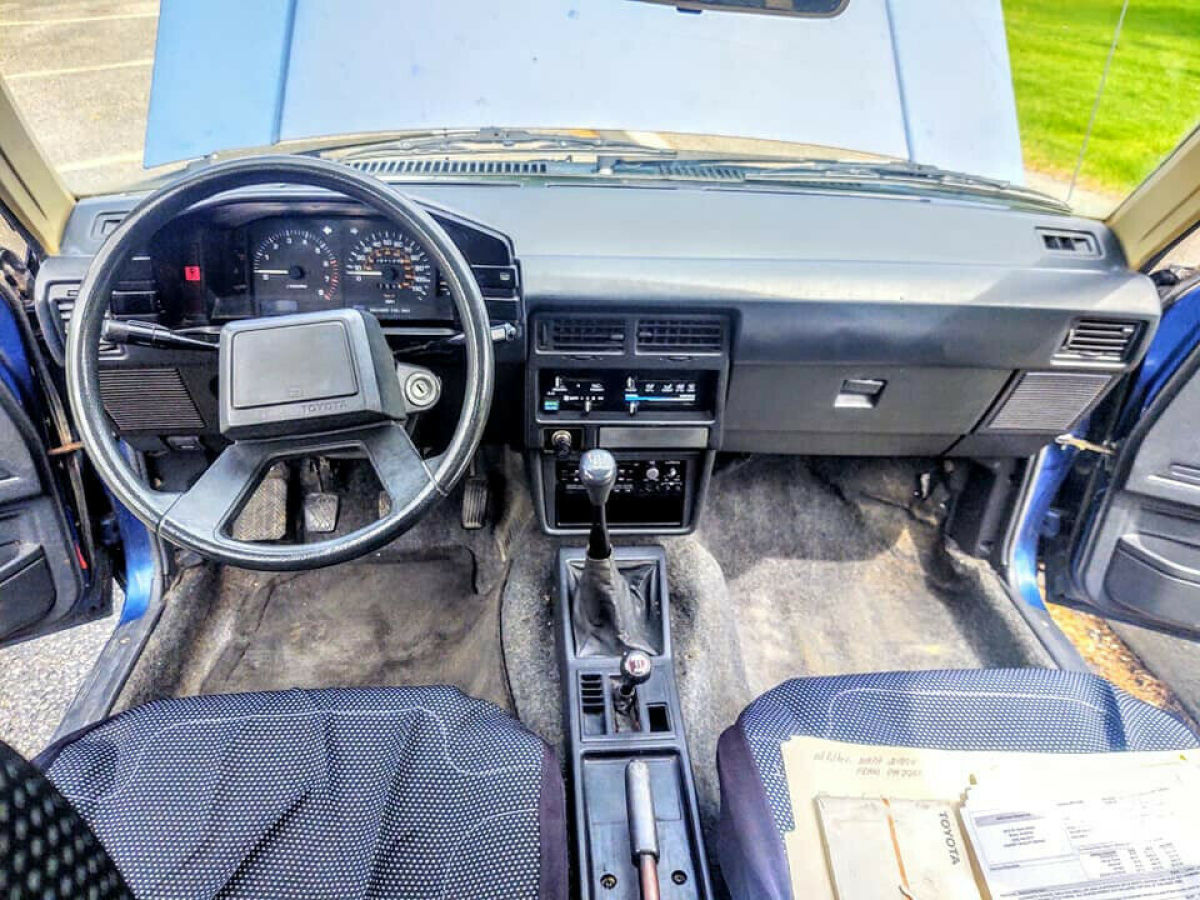 1986 Toyota Tercel SR5 AWD 4dr Wagon Manual 6-Speed AWD I4 1.5L