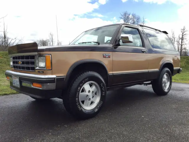 1987 Chevy S10 Blazer 4x4 2dr Suv 2 8l V6 Eng 90k Actual Miles 1owner Rust Free For Sale Chevrolet Blazer Chevy Gmc Blazer Jimmy S10 Tahoe 4wd Other 1987 For Sale