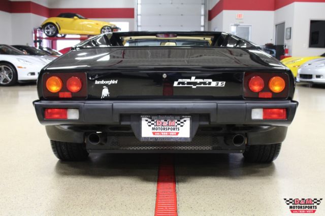 1987 Lamborghini Jalpa 10465 Miles Black for sale ...