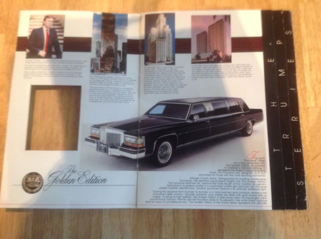 1988 Trump Cadillac Executive Series Limousine For Sale Cadillac Fleetwood 1988 For Sale In 5100