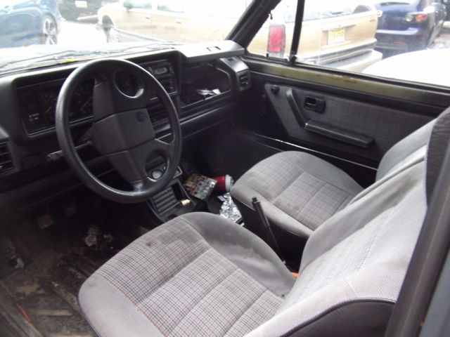1988 Volkswagen Cabriolet Convertible   Repairable Or