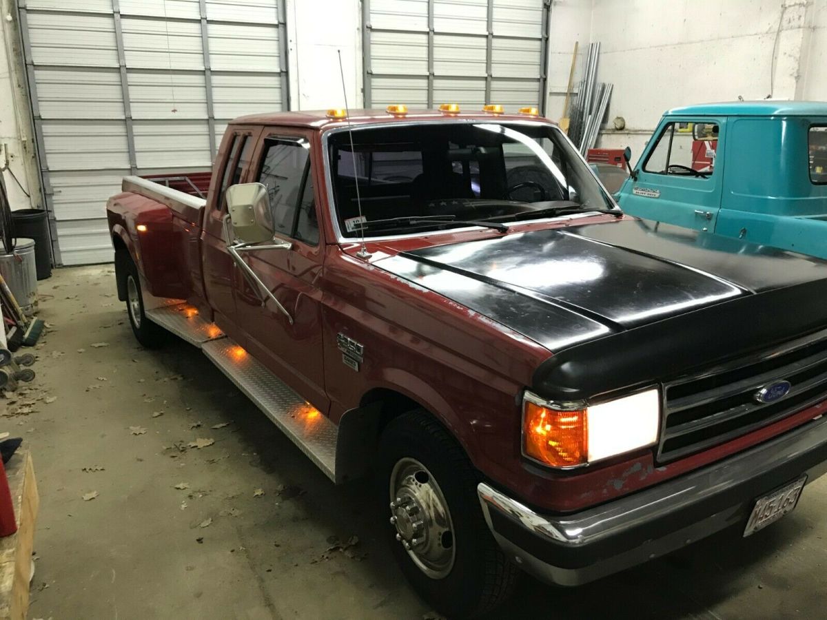 1989 Ford f-350 2wd Dually for sale - Ford F-350 extended cab 1989 for sale in Exeter, New