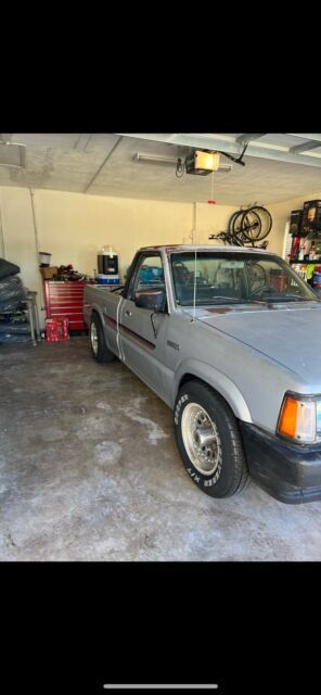 1989 Mazda B2200 Pickup Grey RWD Manual SHORT BED For Sale - Mazda B ...