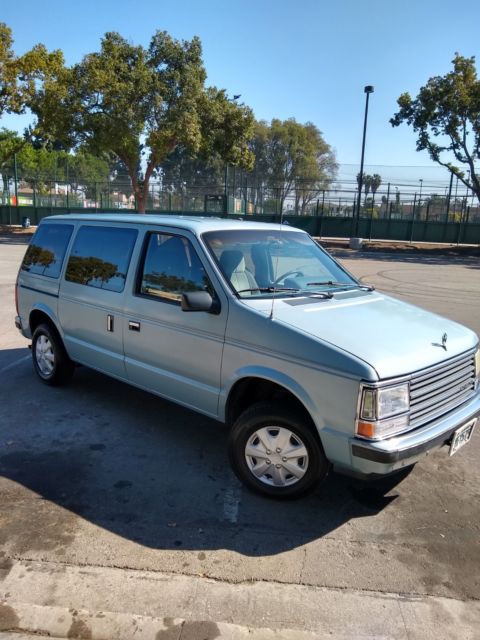 1989 plymouth voyager for sale