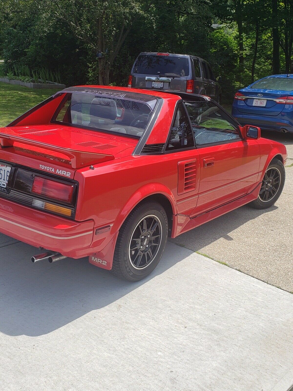 1989 Toyota MR2 Coupe Red RWD Manual TBAR for sale Toyota MR2 1989