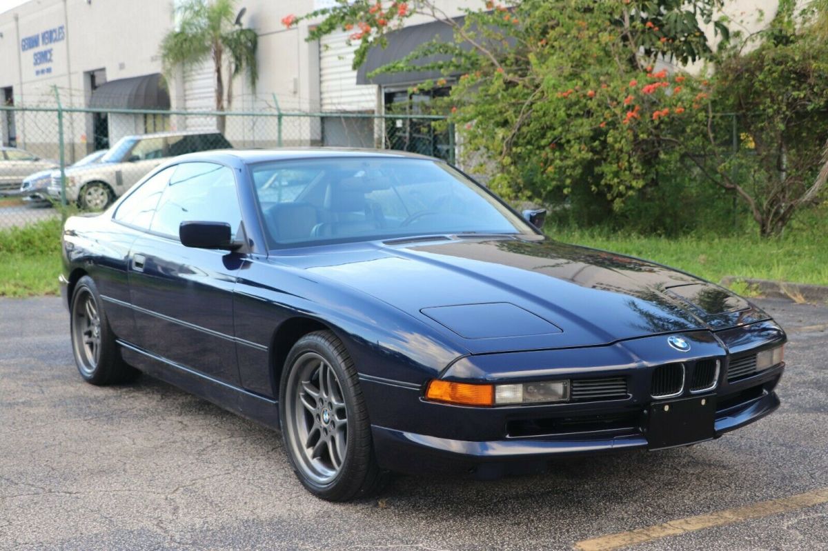 1991 Bmw 8 Series 850i 2dr Coupe Manual 6 Speed Rwd V12 50l Gasoline