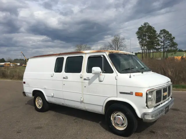 1991 Gmc Vandura 2500 Cargo Utility Work Van 350 V8 Gas N Mississippi No Reserve For Sale Gmc Vandura Vandura 1991 For Sale In Lumberton Mississippi United States