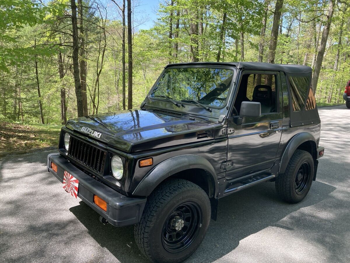 1991 Suzuki Samurai Black JL For Sale