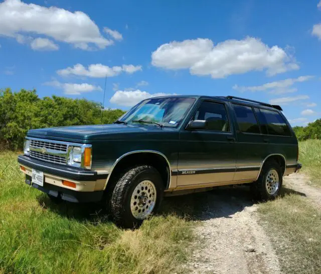 1992 chevy s10 interior